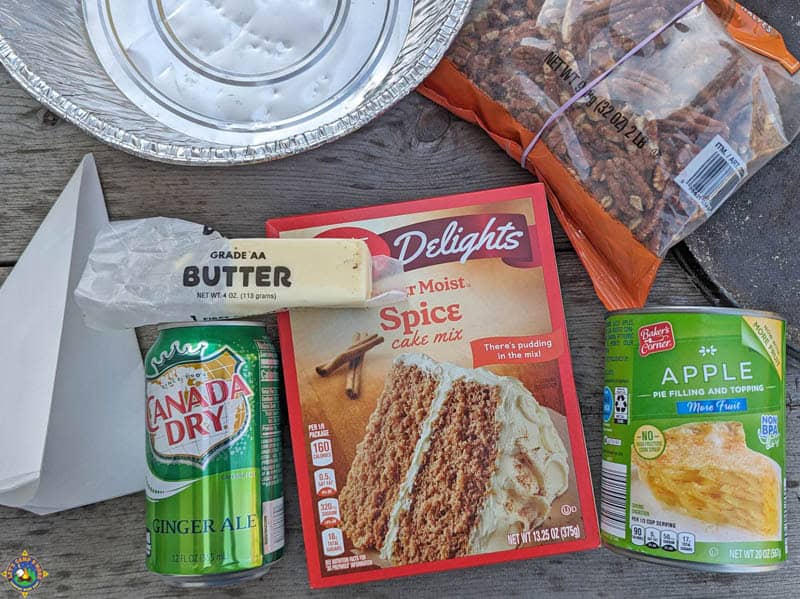 Apple Spice Cobbler Ingredients