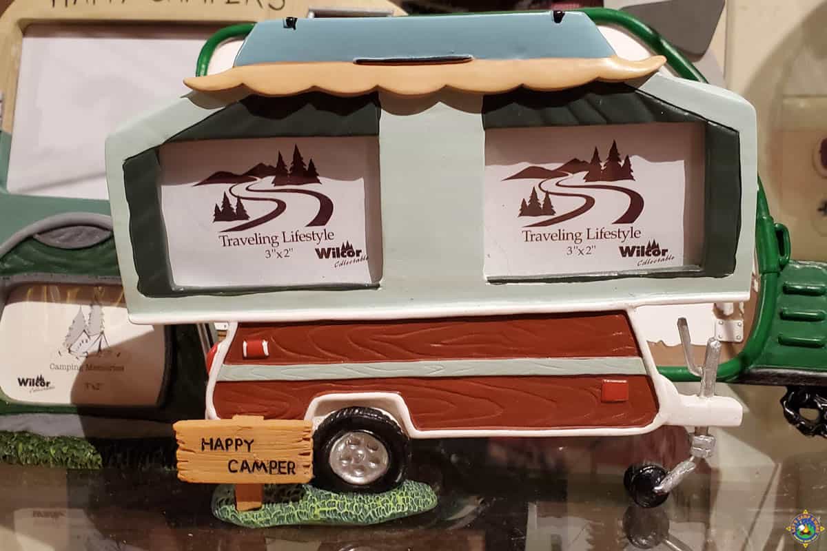 Pop Up Camper Picture Frame