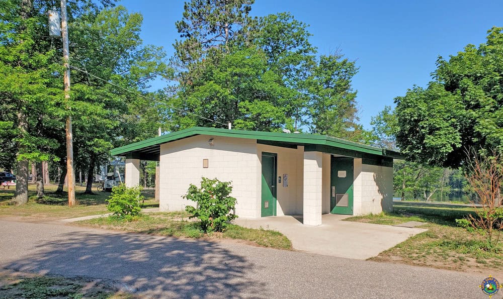 Bathrooms at Tourist Park Marquette