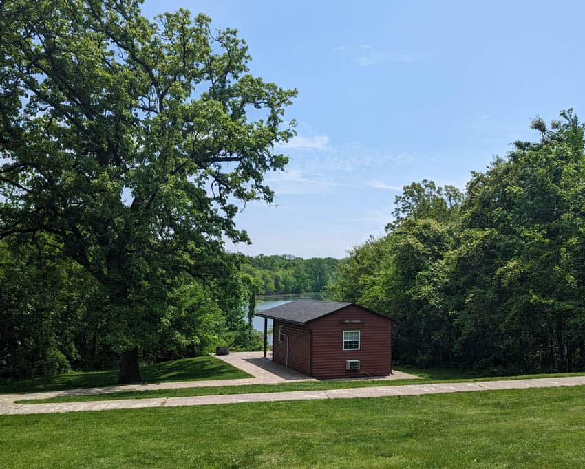 Primitive Cabin at Johnson Sauk Trail State Park