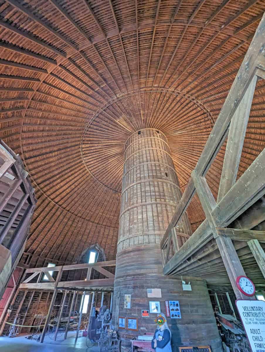 Ryan's Round Barn Interior