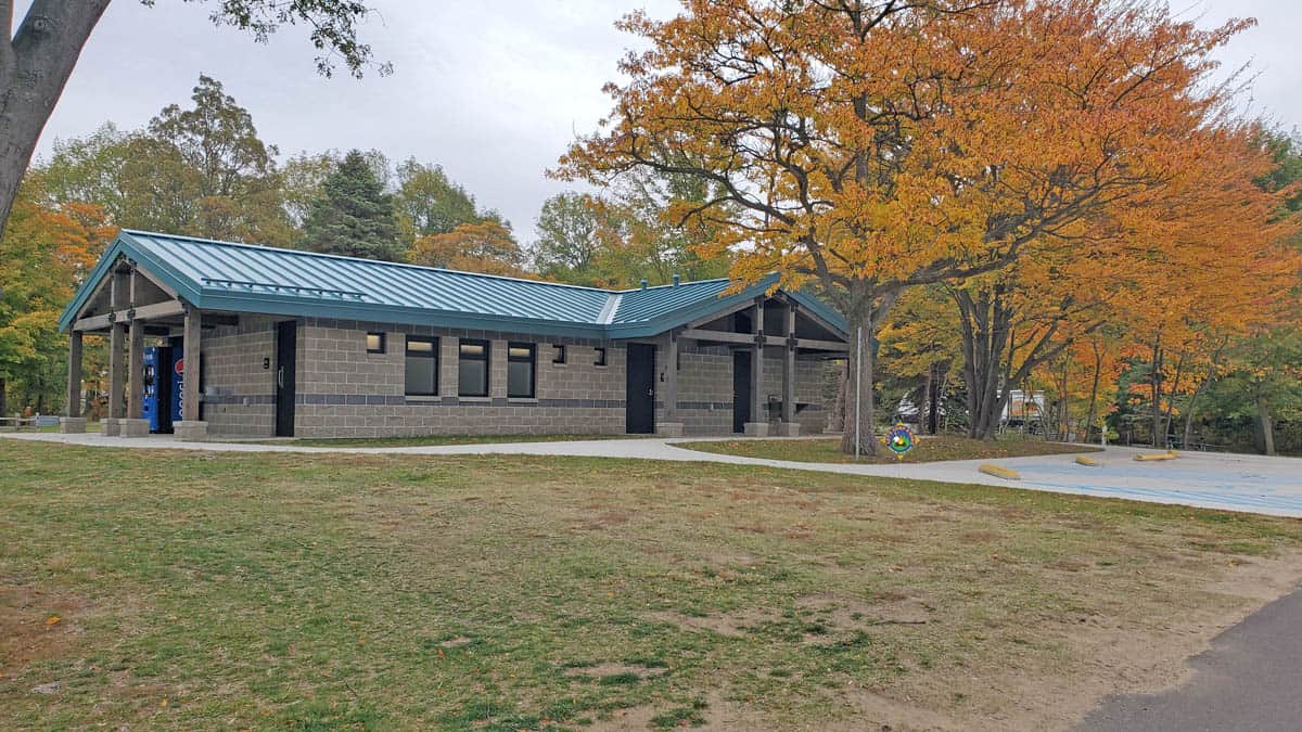 Van Buren State Park Campground Bathroom