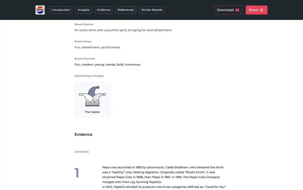 Brandstruck sticky navigation