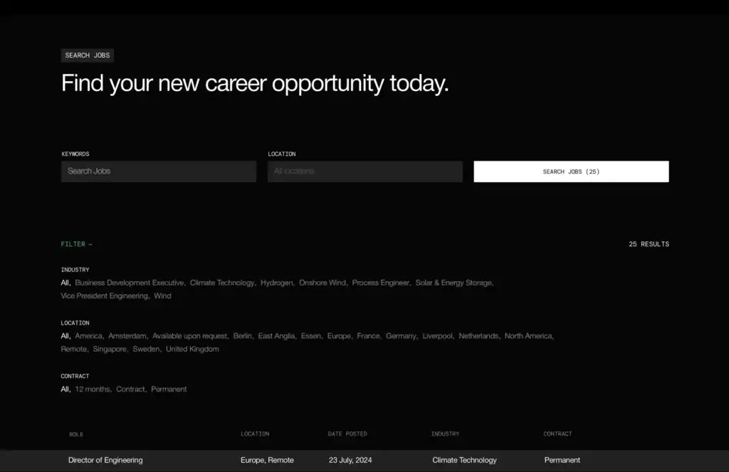 BOSS Energy Bullhorn API job listings