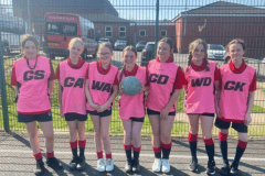 Yr7 & 9 Netball Team - 1
