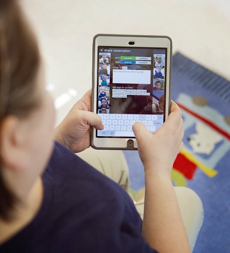 Mobile technology use of young children