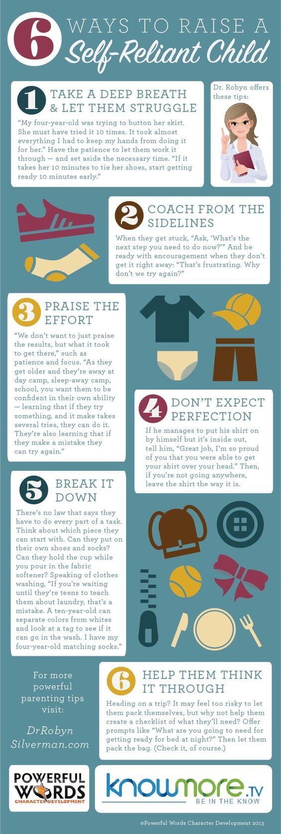 6 ways to raise a self reilant child1
