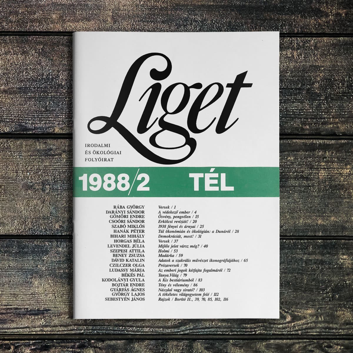 KEZDŐBETŰK | 1988 TÉL