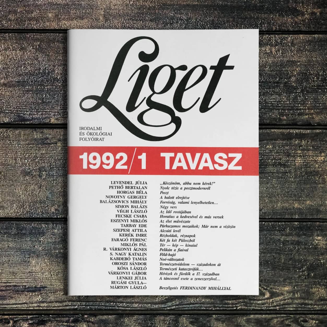 KEZDŐBETŰK | 1992 TAVASZ