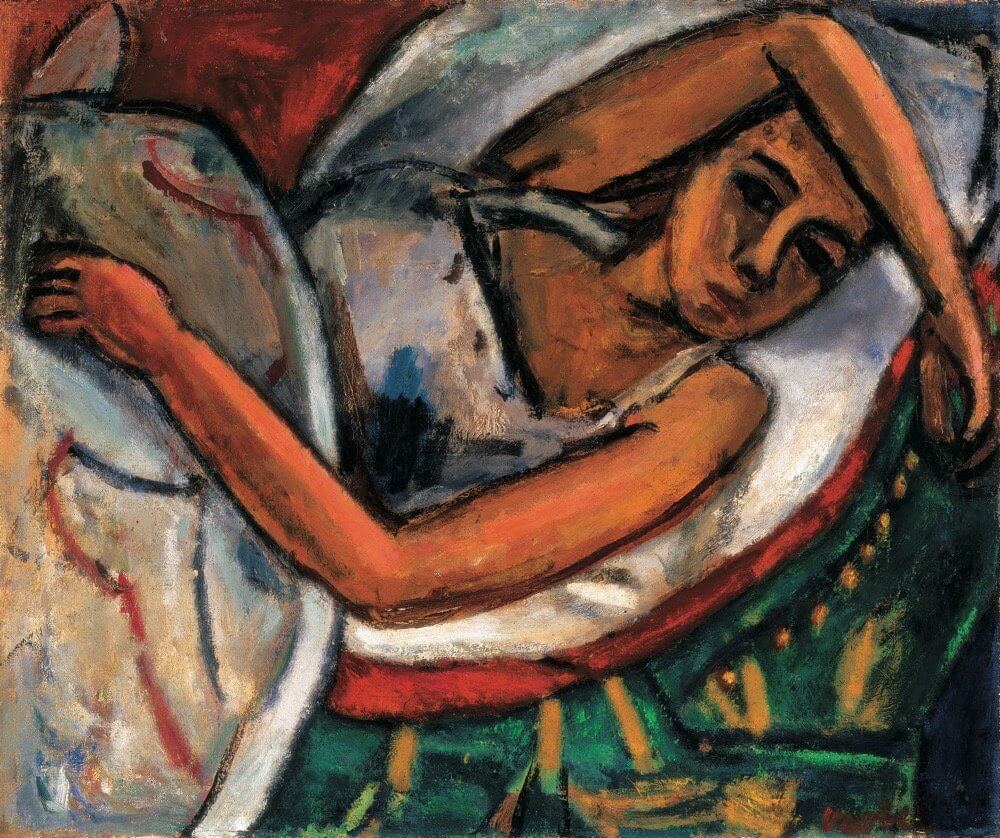 Czóbel Béla: Fekvő nő