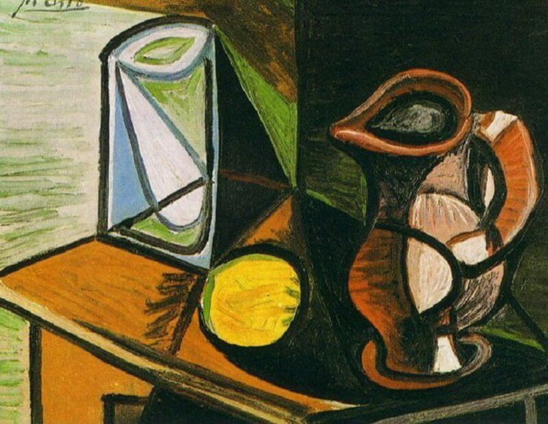 Pablo Picasso: Váza és kancsó, pablo-ruiz-picasso.net 
