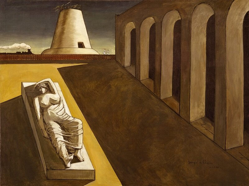Giorgio De Chirico: Tér Ariadnéval 