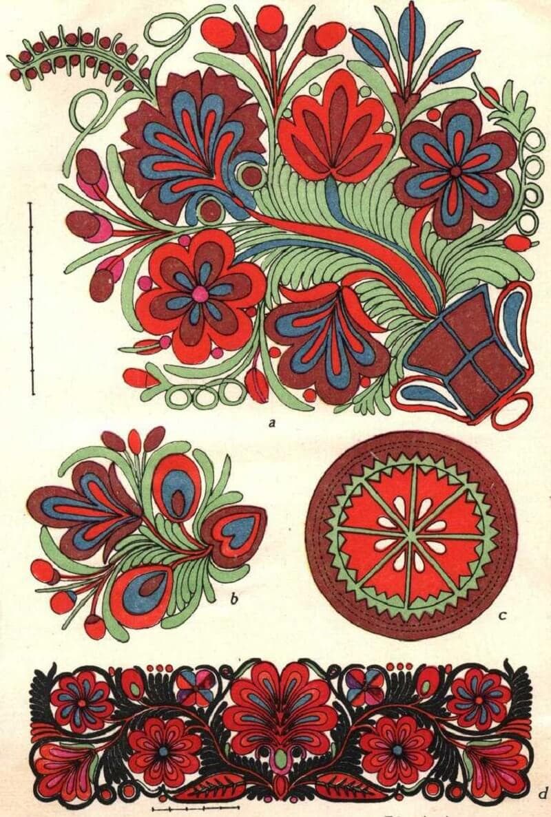 Szûrhímzések, Nagyszalonta = Filzstickereien, Nagyszalonta