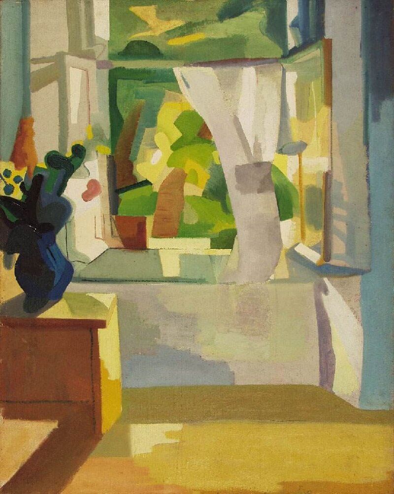 Schubert Ernő: Szoba nyitott ablakkal, oceansbridge.com 