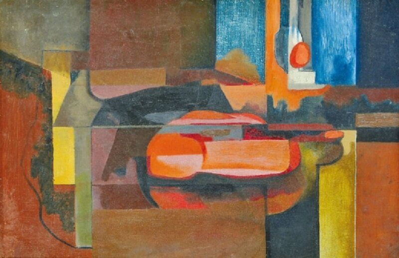 Schubert Ernő: Csendélet kompozíció, viragjuditgaleria.hu 