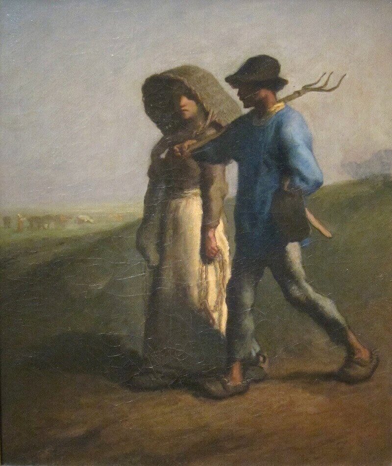 Jean-François Millet: Munkába menet