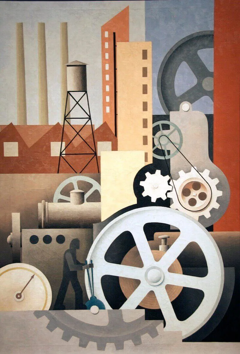 Paul Kelpe: Masina absztrakt 2, Chris Tank, flickr.com 