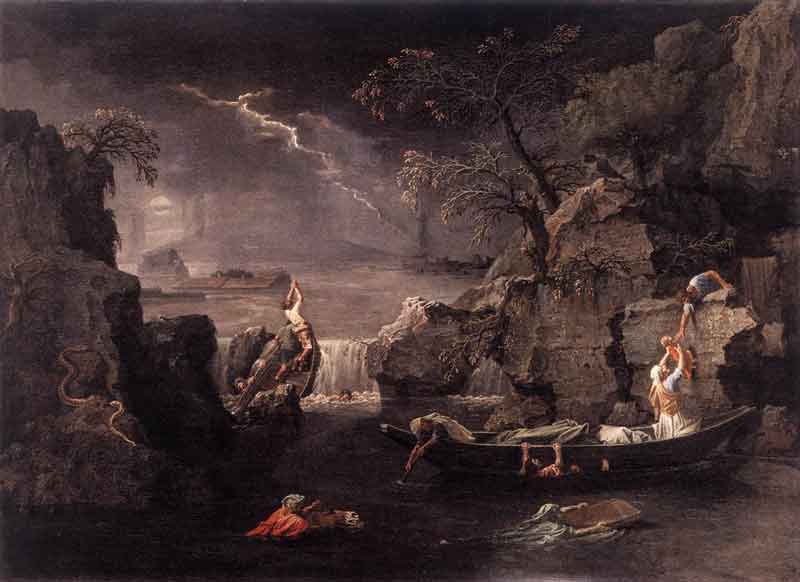 Nicolas Poussin: Tél (Özönvíz)