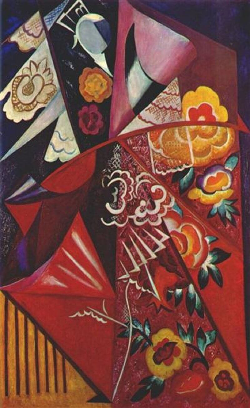 Natalja Goncsarova: Spanyol, wikiart.org 
