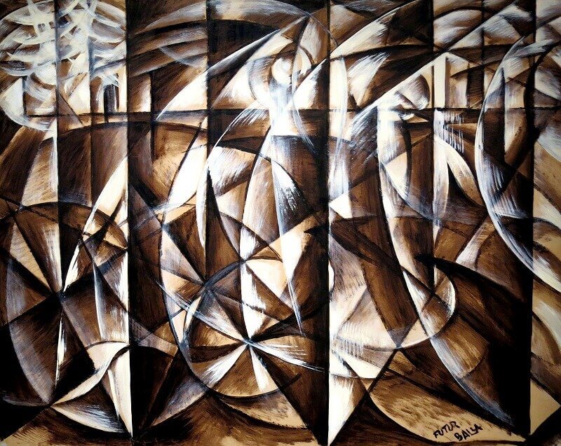 Giacomo Balla: Az autók és a fény gyorsasága, Emiliano, flickr.com 