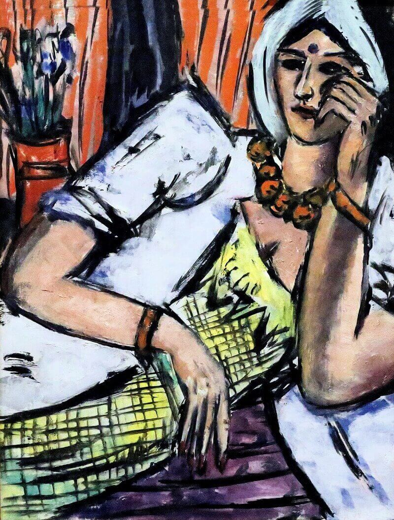 Max Beckmann: Indián nő, jean louis mazieres, flickr.com 