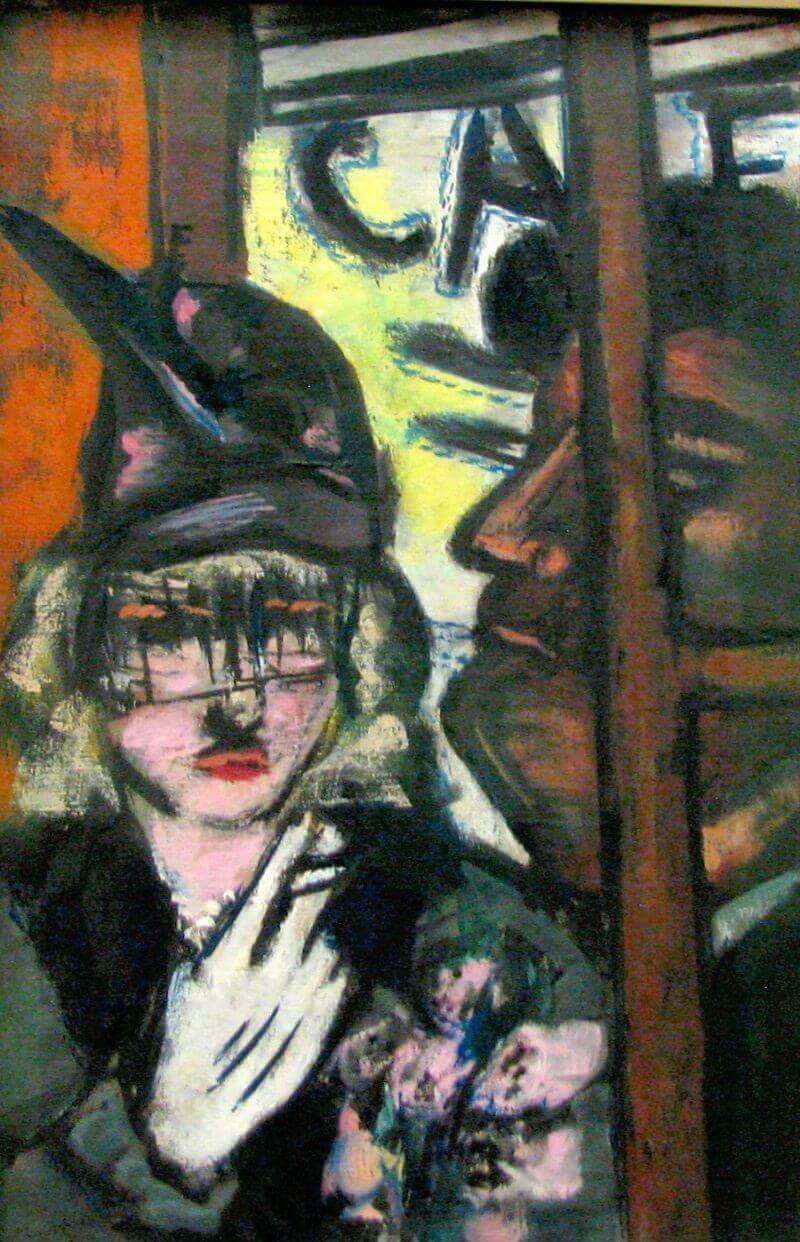 Max Beckmann: Kiskocsma, ekenitr, flickr.com 
