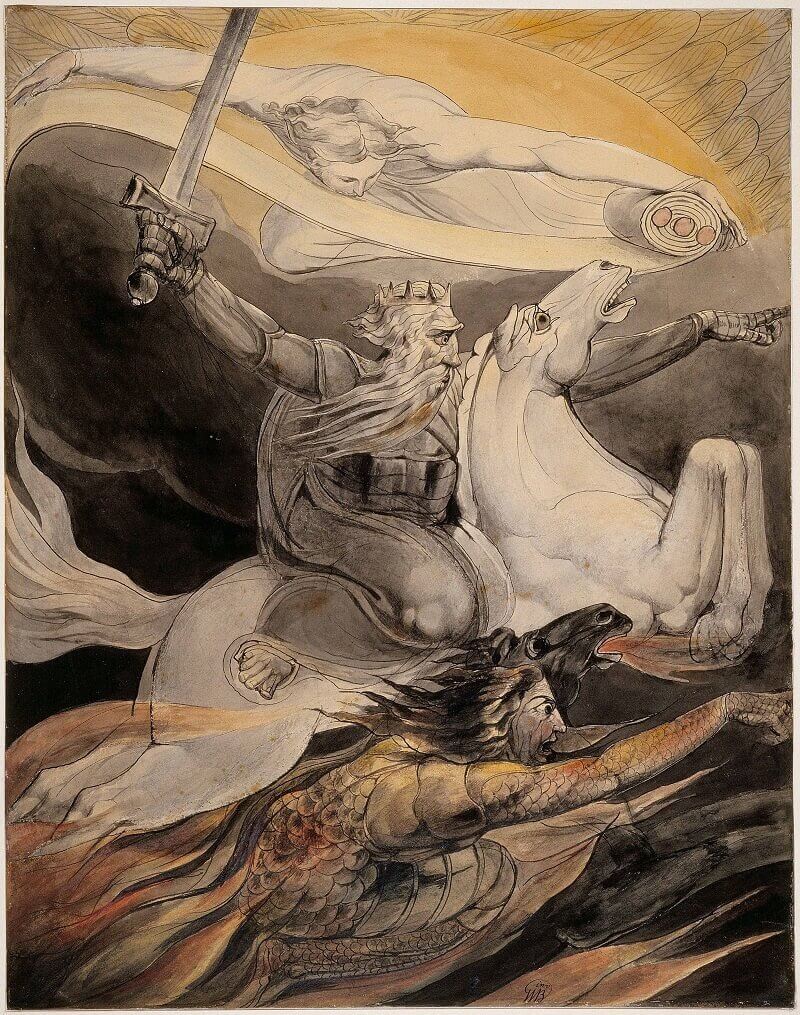 AZ EMBEREK 4 William Blake: A halál sápadt lovon, commons.wikimedia.org