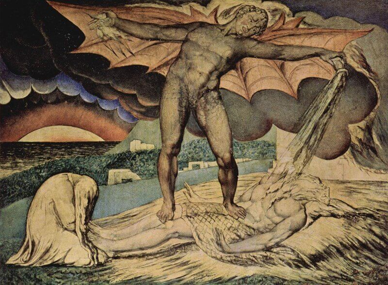 AZ EMBEREK 8 William Blake: A Sátán megkísérti Jóbot, commons.wikimedia.org