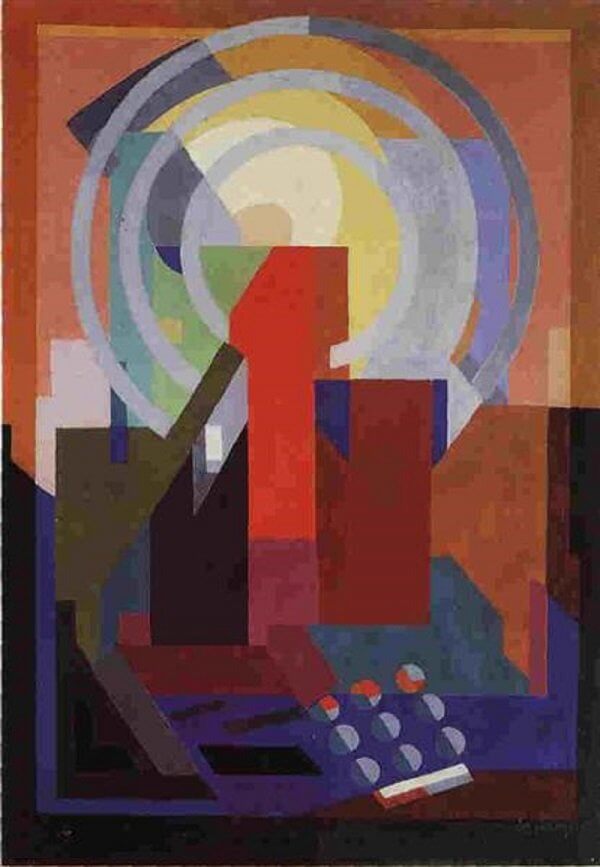 Albert Gleizes: Cím nélkül, wikiart.org 