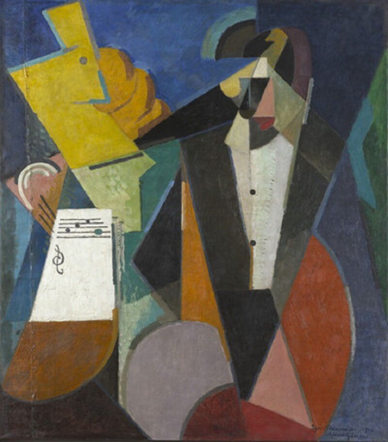 Albert Gleizes: Igor Sztravinszkij portréja, wikiart.org 