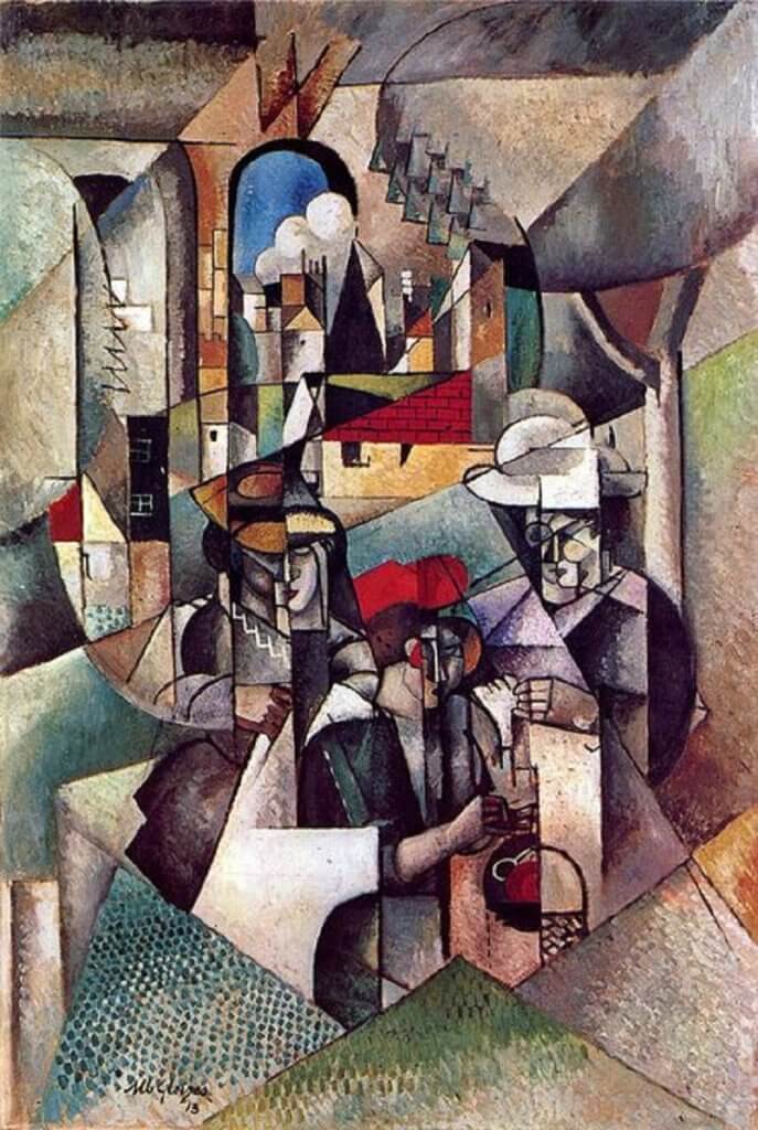 Albert Gleizes: Varró nők, pinterest.com 