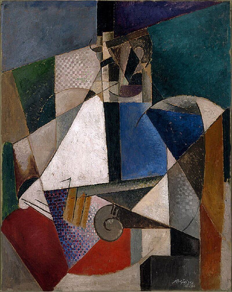 Albert Gleizes: Katonaorvos portréja, wikipedia.org 