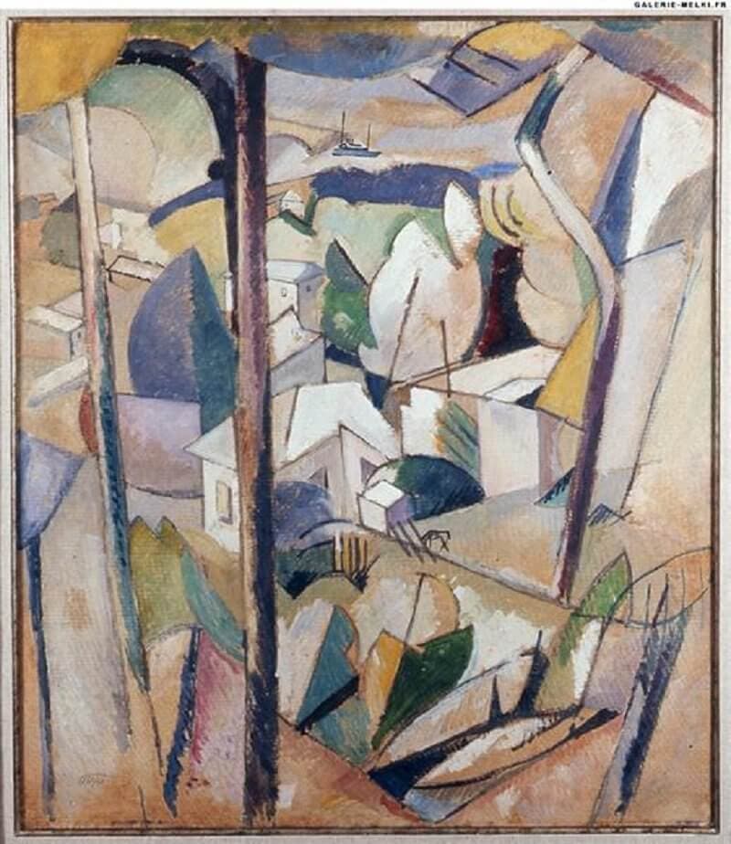 Albert Gleizes: Cím nélkül, wikiart.org 