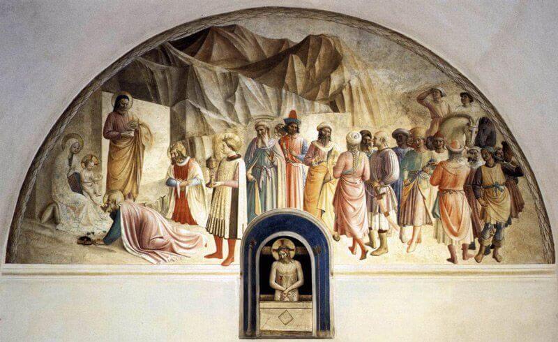 Fra Angelico freskója a San Marco kolostorban