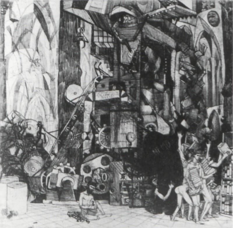 Kondor Béla: Pokolbéli nyomda, bq.blakearchive.org 
