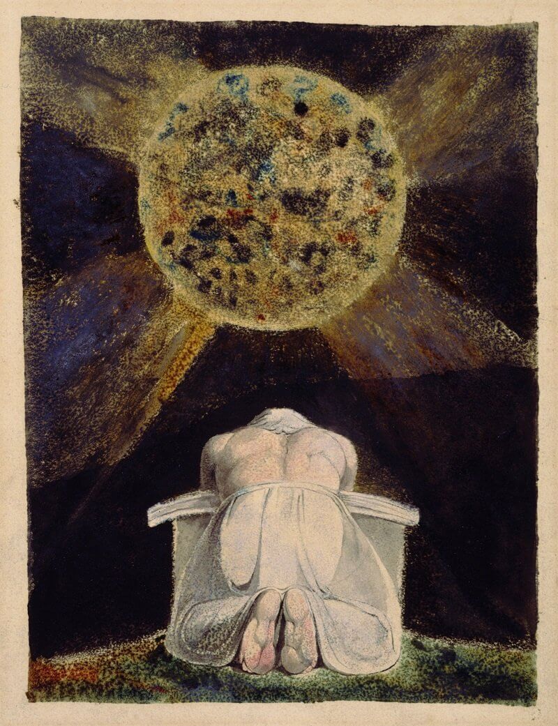 William Blake: Vereség tábla a Los énekéből, wikipedia.org 