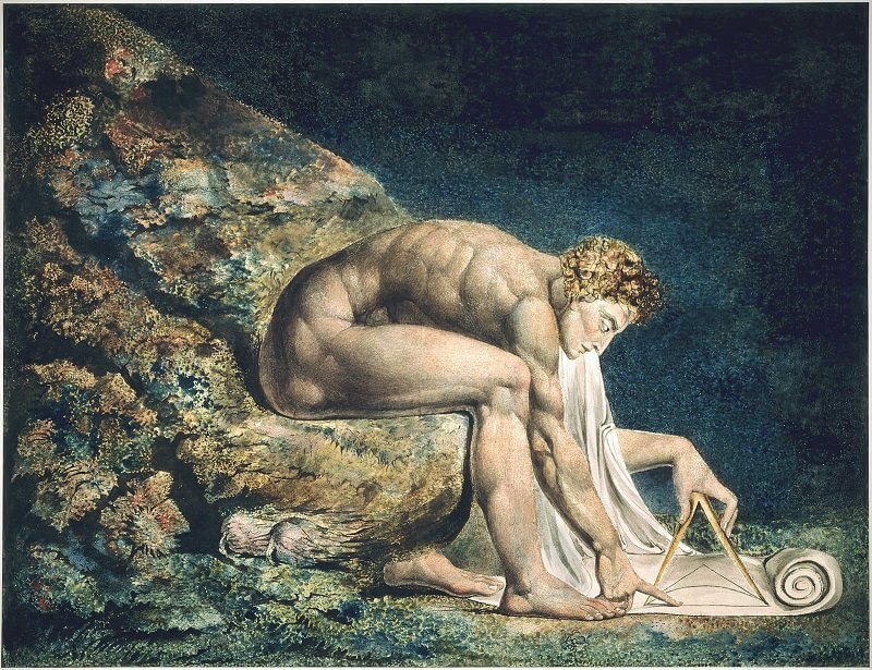 William Blake: Newton, commons.wikimedia.org 