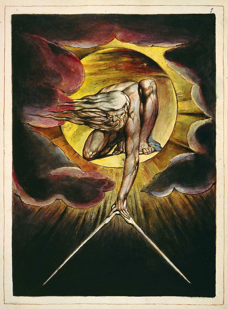 William Blake: Európa: jövendölés, wikipedia.org 