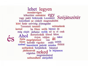 SZÓJÁTSZÓTÉR