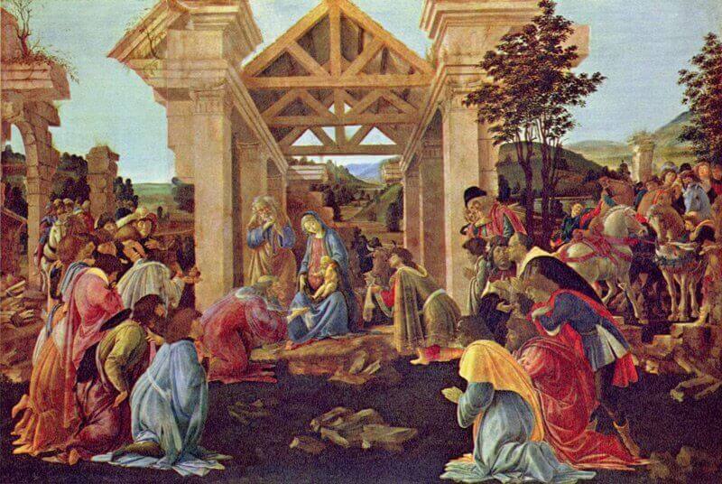 Sandro Botticelli: A Háromkirályok imádása