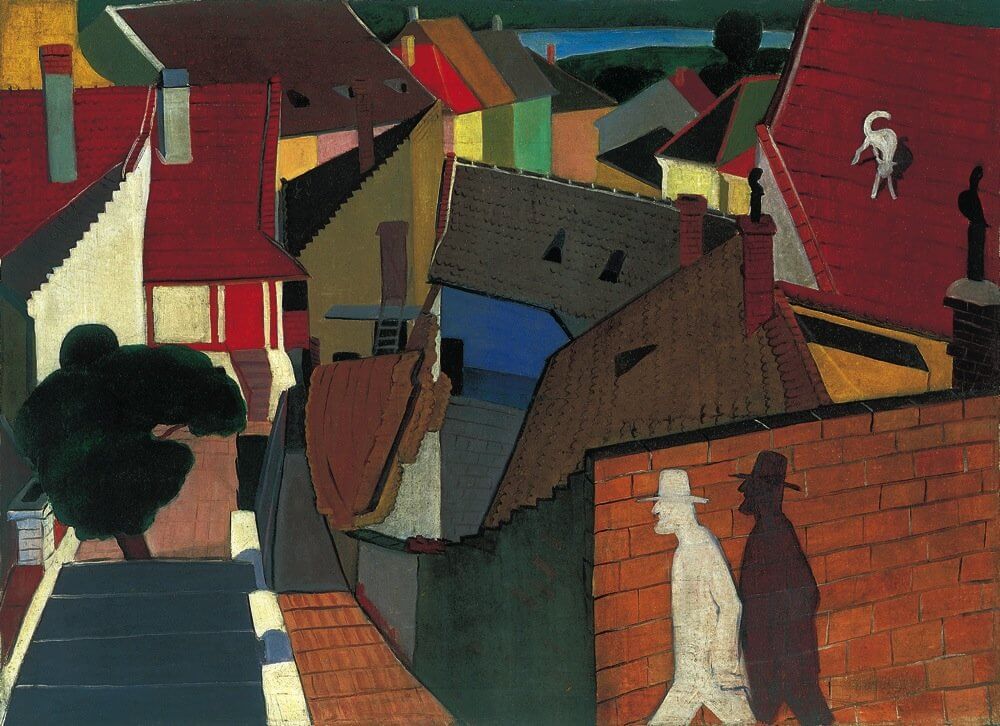 Vörös Géza: Szentendrei háztetők