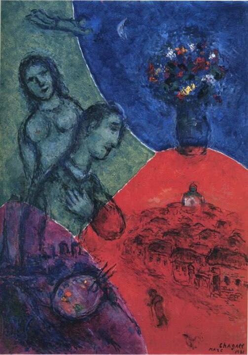 CHAGALL, A CSODÁLATOS 7 chagall bouquet
