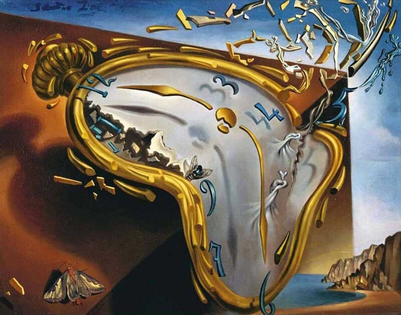 the melting watch