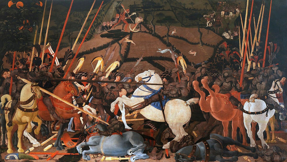 2048px la batalla de san romano por paolo uccello