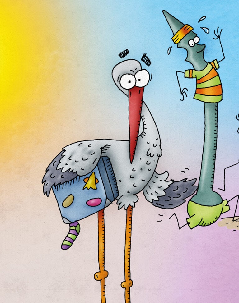 A VÁNDORMADÁR ZAVARBA JÖN