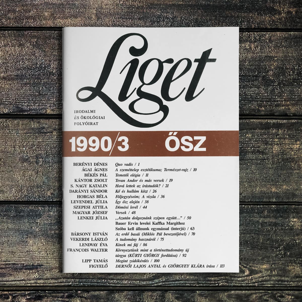KEZDŐBETŰK | 1990 ŐSZ 1 KEZDŐBETŰK | 1990 ŐSZ