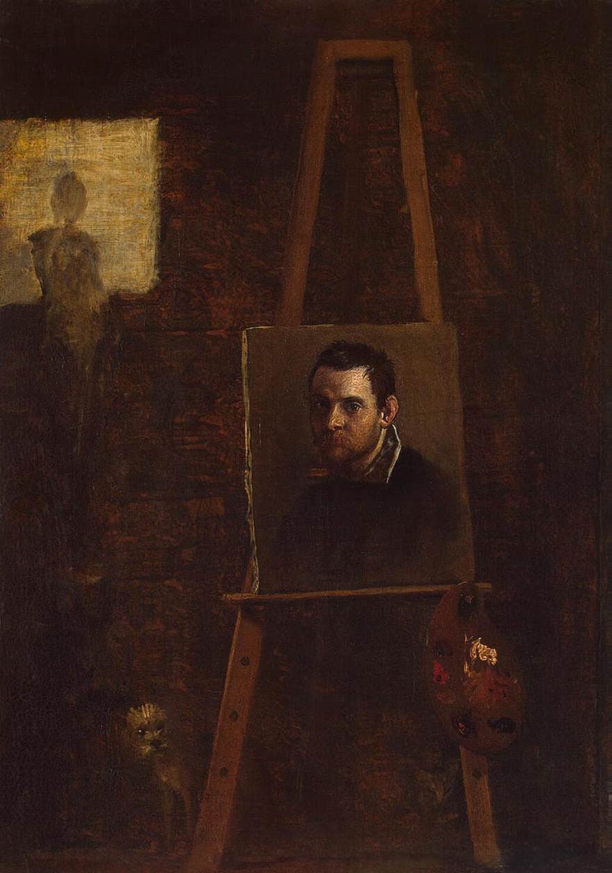 annibale carracci self portrait wga4448