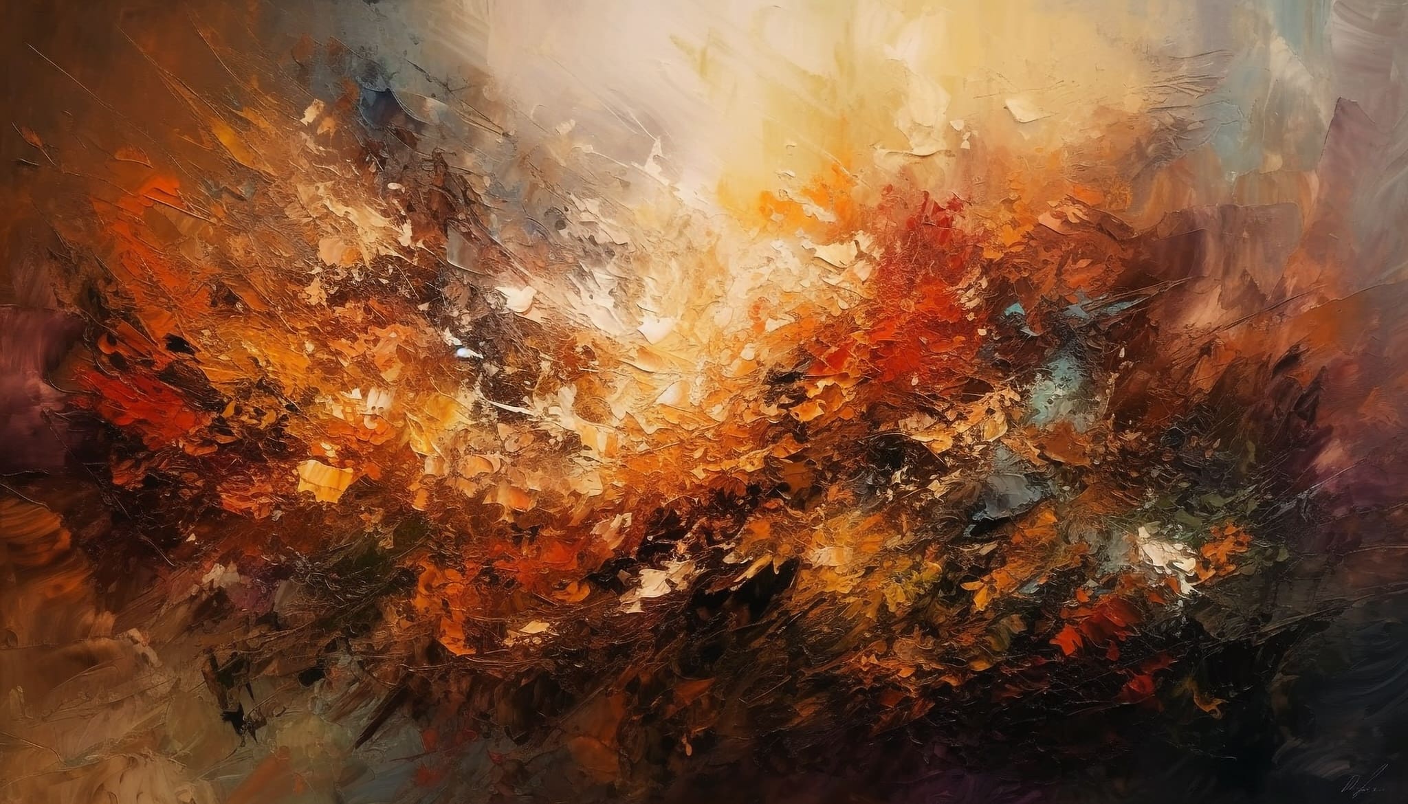 vecteezy vibrant colors and chaotic brush strokes create a modern 24579033 184