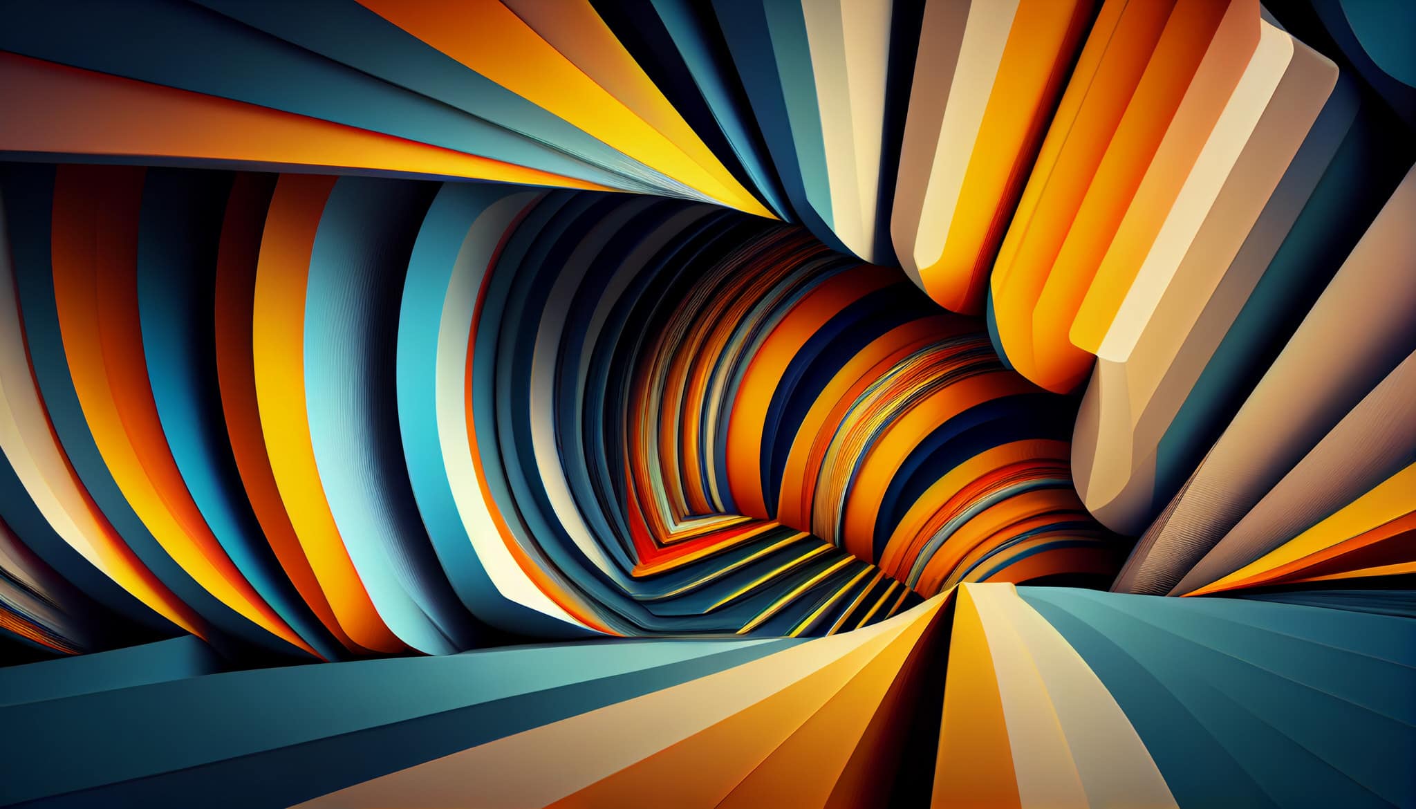 vecteezy abstract 3d background with stripes generate ai 22646283 379