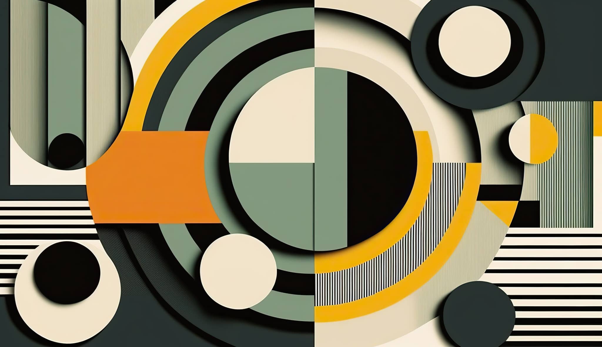 vecteezy ai generated generative ai abstract bauhaus art pattern 22739645